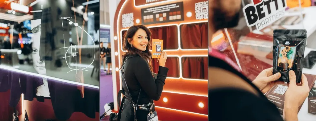 Big Betty Partners booth experience