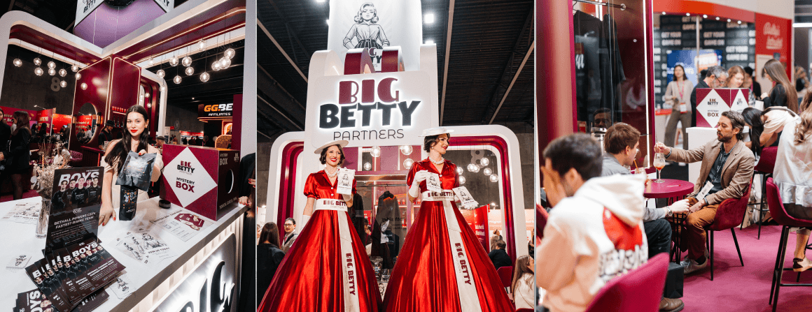 Big Betty stand at iGB Affiliate 2026